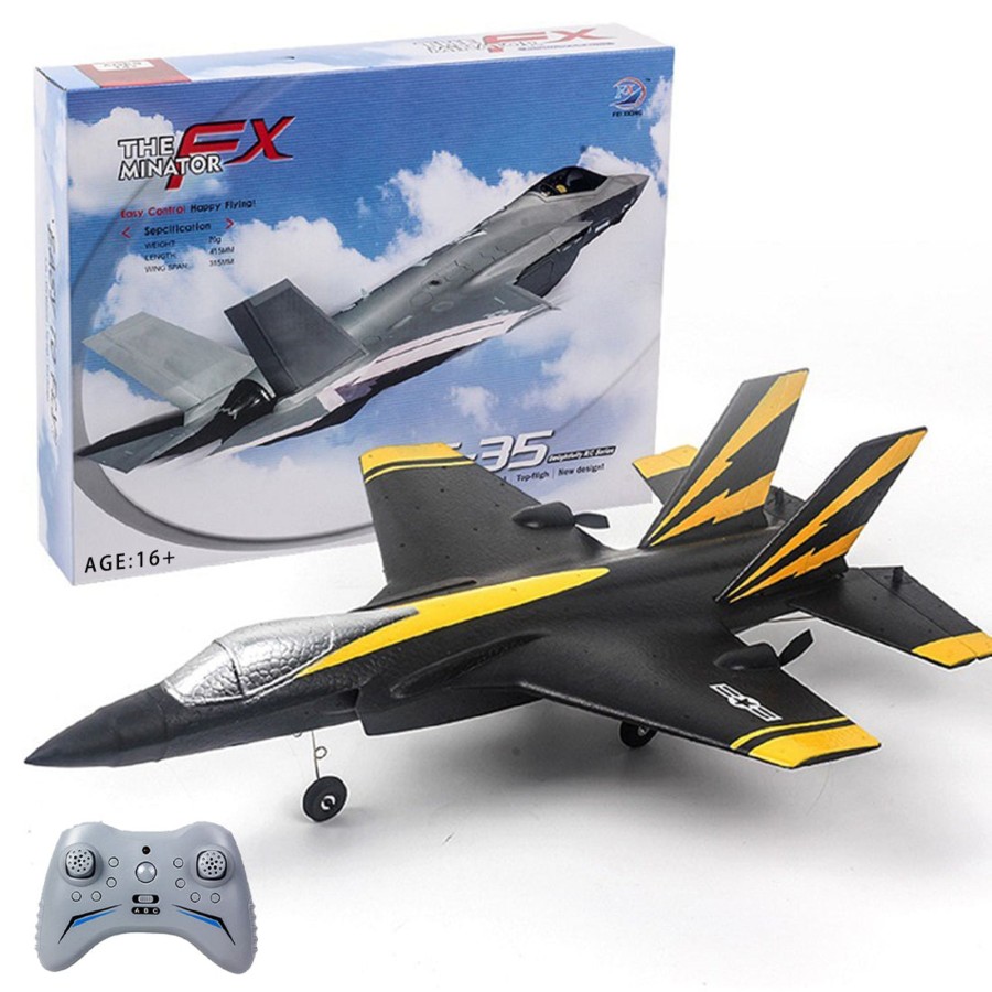 Rc Engine & Model enginediy | F35 2.4G Rc Airplane 4Ch Fighter Airplane Plane Boys' Electric Aircraft Toy Gift (Rtf Version)