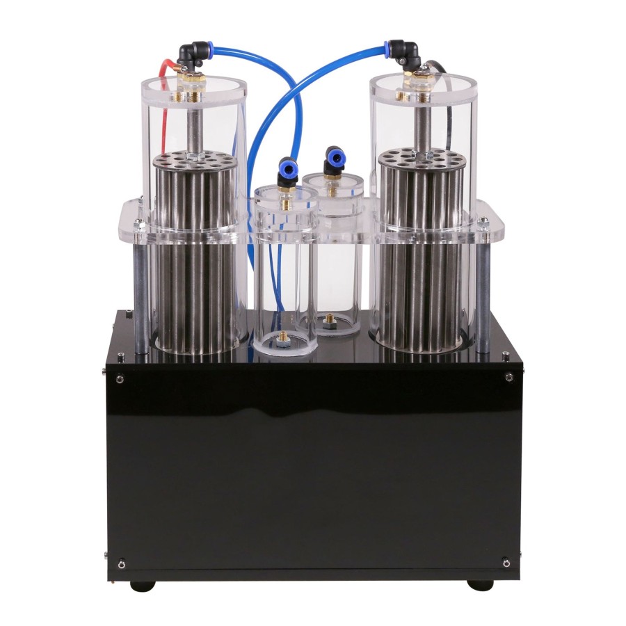 Stem Model enginediy | Water Electrolysis Machine - Oxygen Generator - Water Electrolysis Device With Double Outlet (Hydrogen And Oxygen Separated) - Enginediy