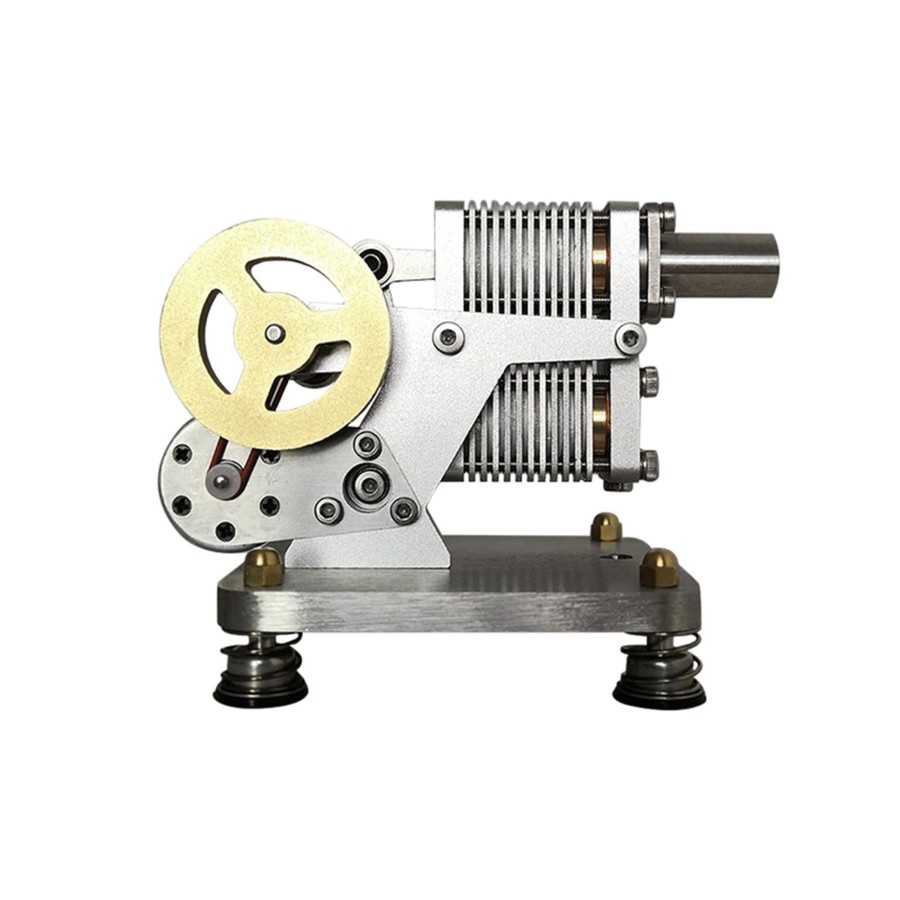 Model Engine enginediy Stirling Engine & Parts | Enjomor Mini Structure Hot-Air Stirling Engine Electric Generator 4000Rpm - Gift Collection