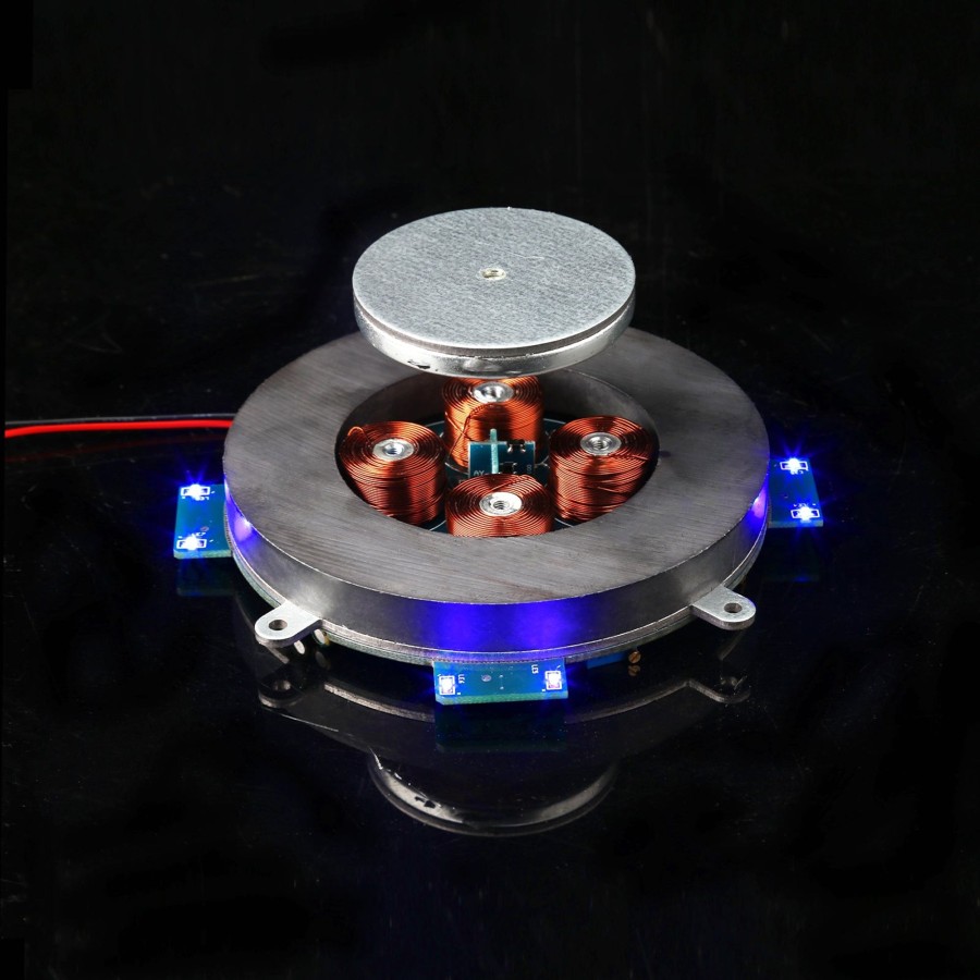 Diy Engine Engine DIY | Magnetic Levitation Module Diy Maglev Furnishing Articles Kit Precise 500G Digital Movement Module With Led Light