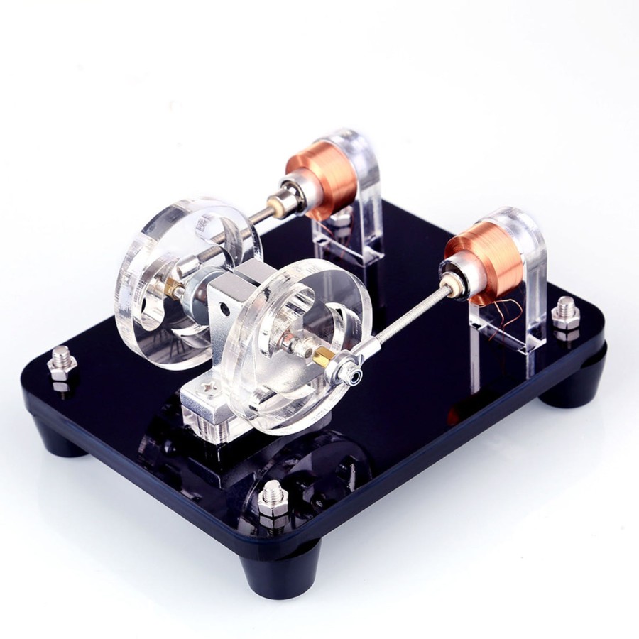 Stem Model enginediy | Stark Double Coil Reciprocating Brushless Hall Motor Educational Technology Toys