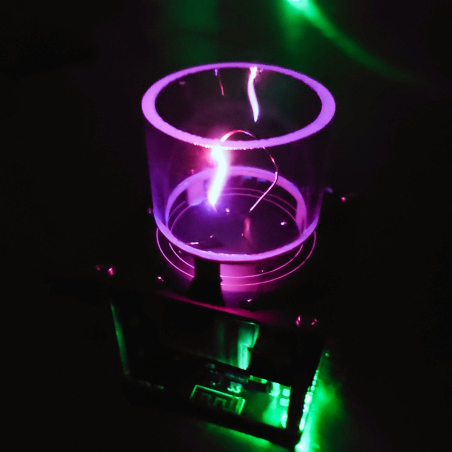 Stem Model Engine DIY | Bluetooth Tesla Music Coil Speaker Esound Plasma Singing Loudspeaker Experimenting Device Teaching Tool Desktop Toy