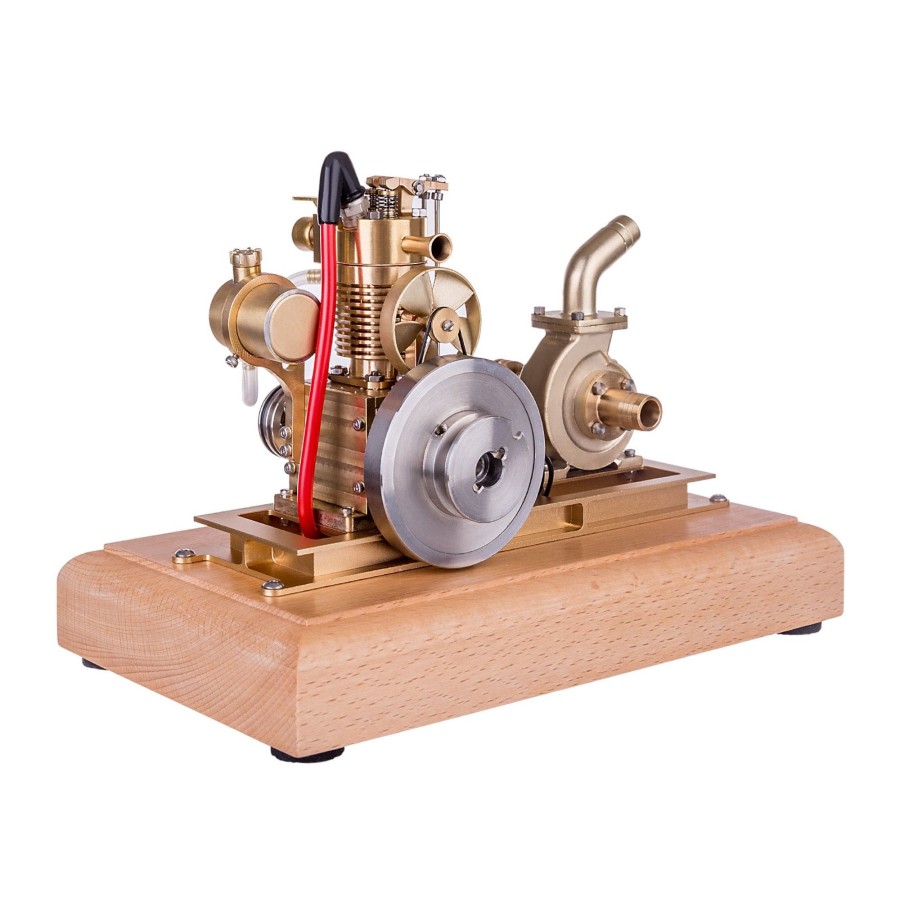 Model Engine enginediy | M16C 1.6Cc Mini 4 Stroke Gasoline Engine Model Vertical Air-Cooled Single-Cylinder Internal Combustion Engine Model With Vane Pump