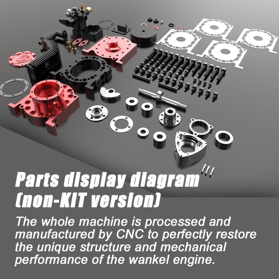 Rc Engine & Model enginediy | Toyan Rotor Engine Wankel Rotary Engine Model