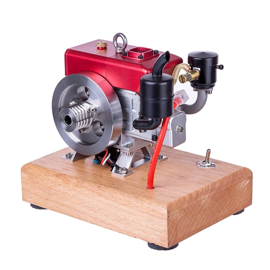 Model Engine enginediy | Cison L100 3.5Cc Mini Evaporative Cooled Single-Cylinder 4-Stroke Gasoline Engine Internal Combustion Engine Model 8000Rpm