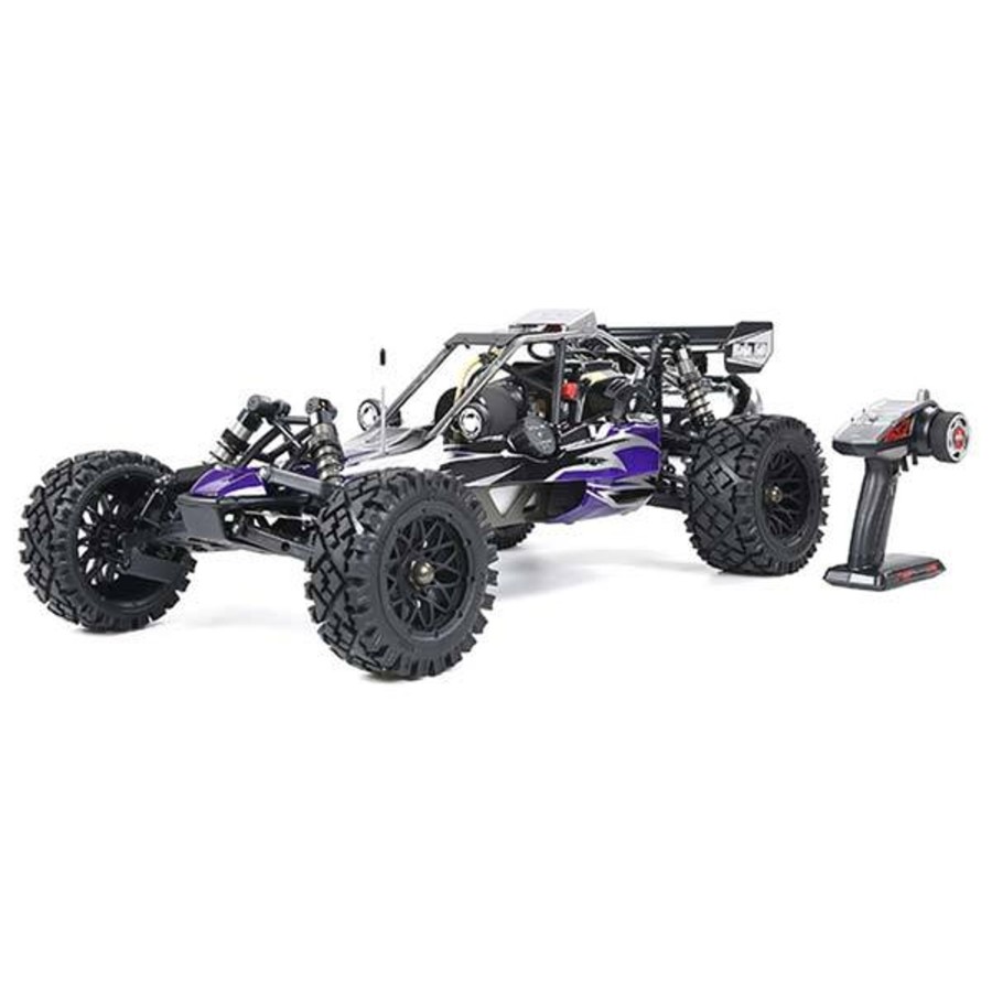 Rc Engine & Model enginediy | Rovan Baha320 Gas Baja Buggy 1/5 Scale 32Cc Gas Truck Ready-To-Run - Black