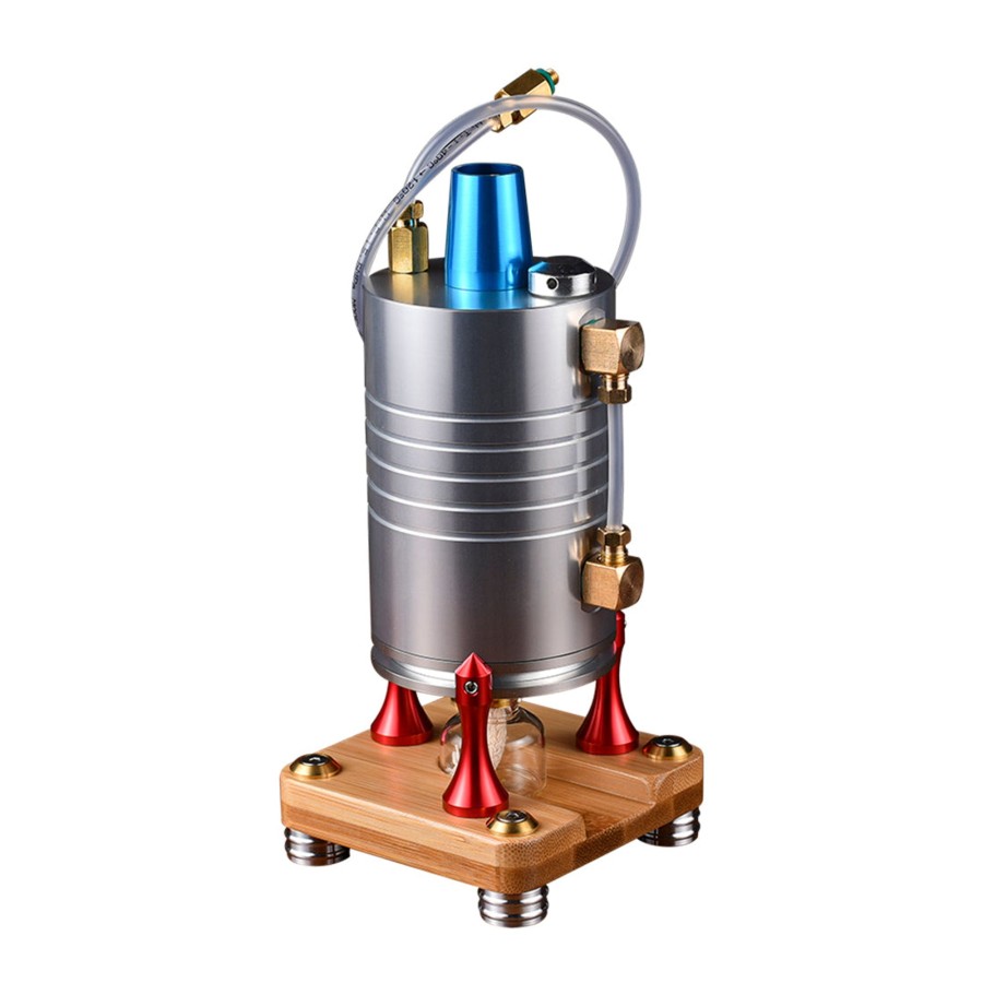 Stem Model enginediy | Steam Engine Model Kit Full Metal Steam Generator Steam Heating Boiler With 4 Alcohol Lamps