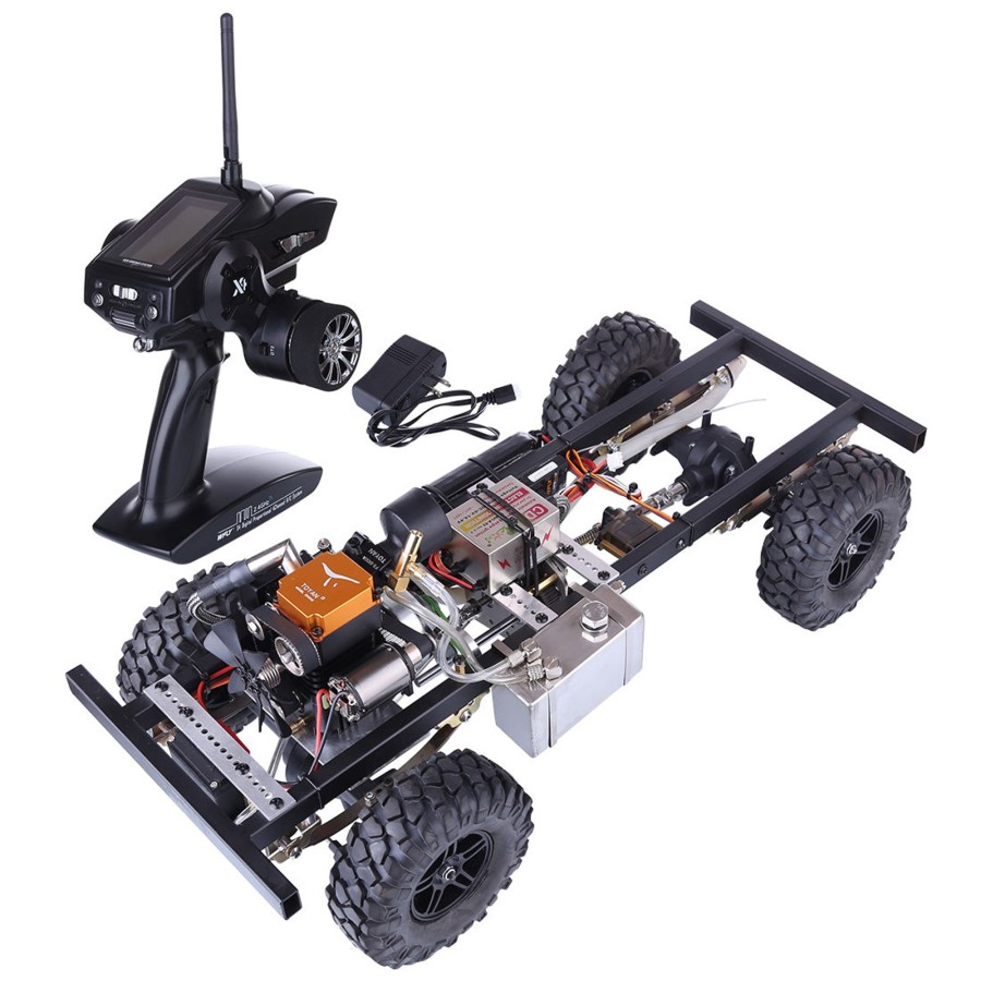 Rc Engine & Model Engine DIY | 1/10 Toyan Engine Rc Car Set With Toyan Petrol Engine And 4 Channel Remote Controller