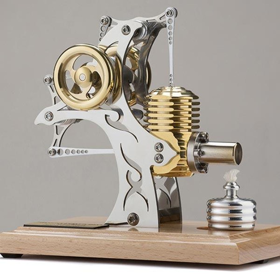 Diy Engine enginediy | Stirling Engine Kit 2500Rpm Single Cylinder Diy Assembly Stirling Engine Kit Gift Collection