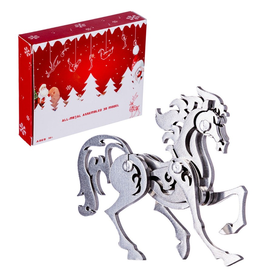 Diy Engine Engine DIY | 3D Puzzle Diy Model Kit Horse - Make Your Own Advent Calendar - Creative Gift