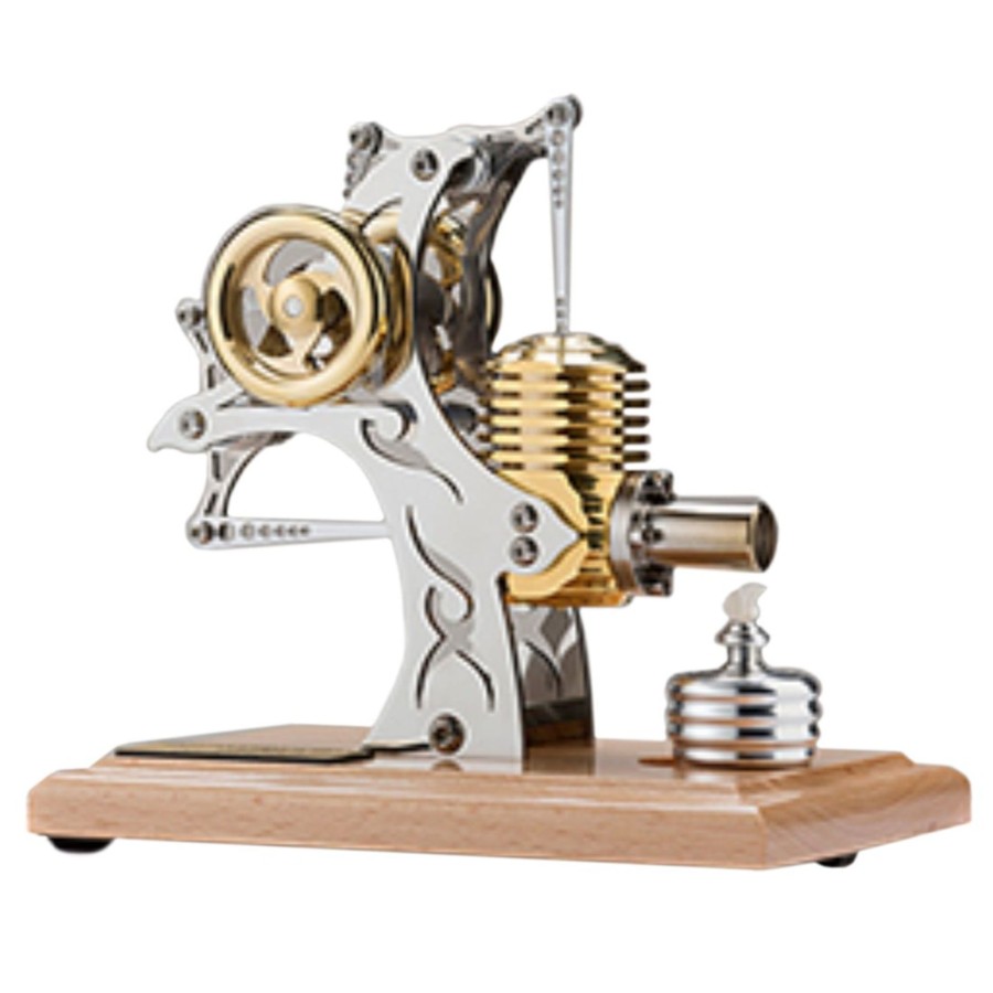 Model Engine enginediy Stirling Engine & Parts | Stirling Engine Kit 2500Rpm Single Cylinder Diy Assembly Stirling Engine Kit Gift Collection