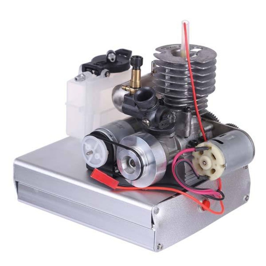 Stem Model Engine DIY | Level 15 Low Voltage Motor One Button Start Gasoline Engine Electric Generator- Enginediy