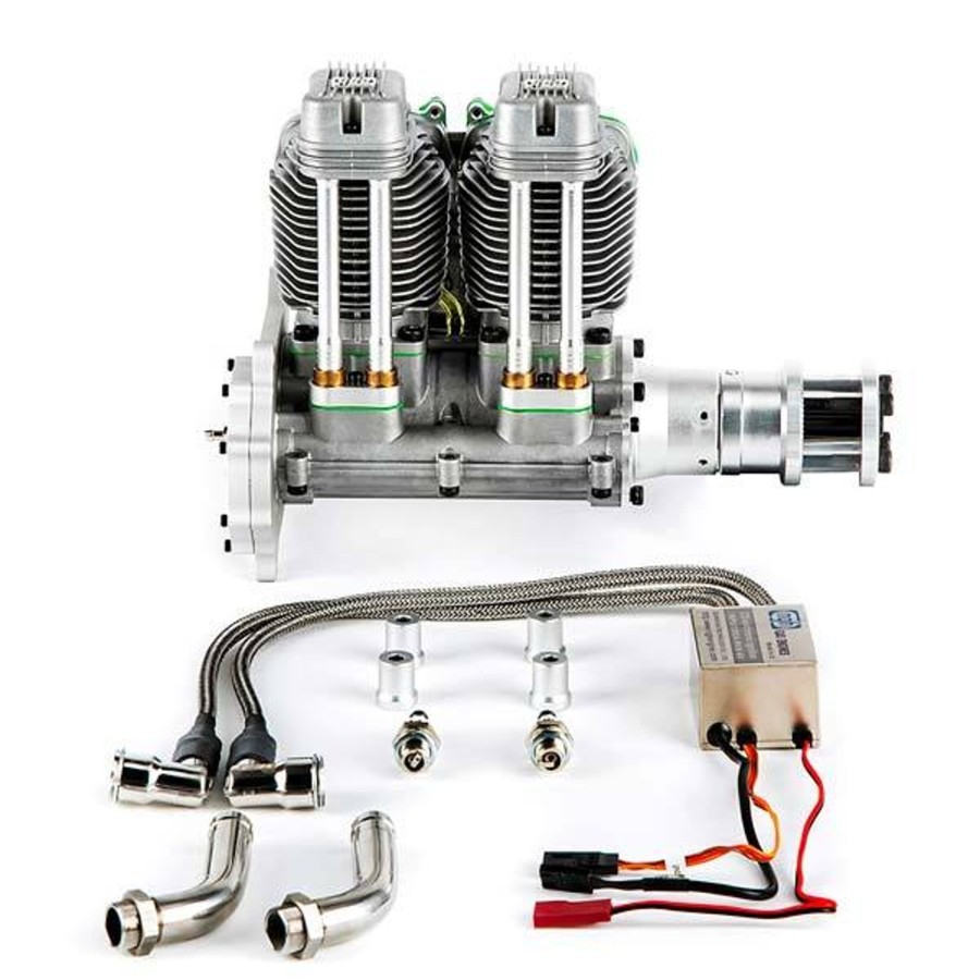 Rc Engine & Model Engine DIY | Ngh Gf60I2 60Cc Inline 2 Cylinder Four Stroke Petrol Engine For Rc Plane- Enginediy