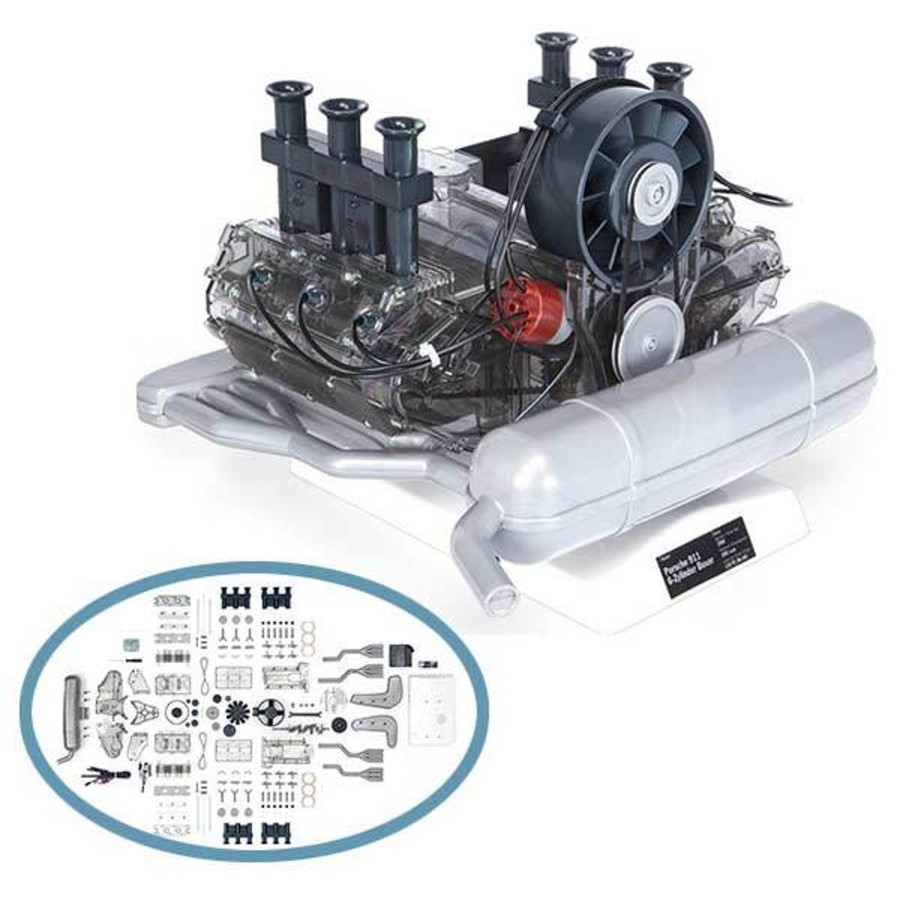 Diy Engine enginediy | Flat-Six Engine Model Kit - Build Your Own Engine That Works - Porsche 911 F6 Engine Diy Assembly Kit