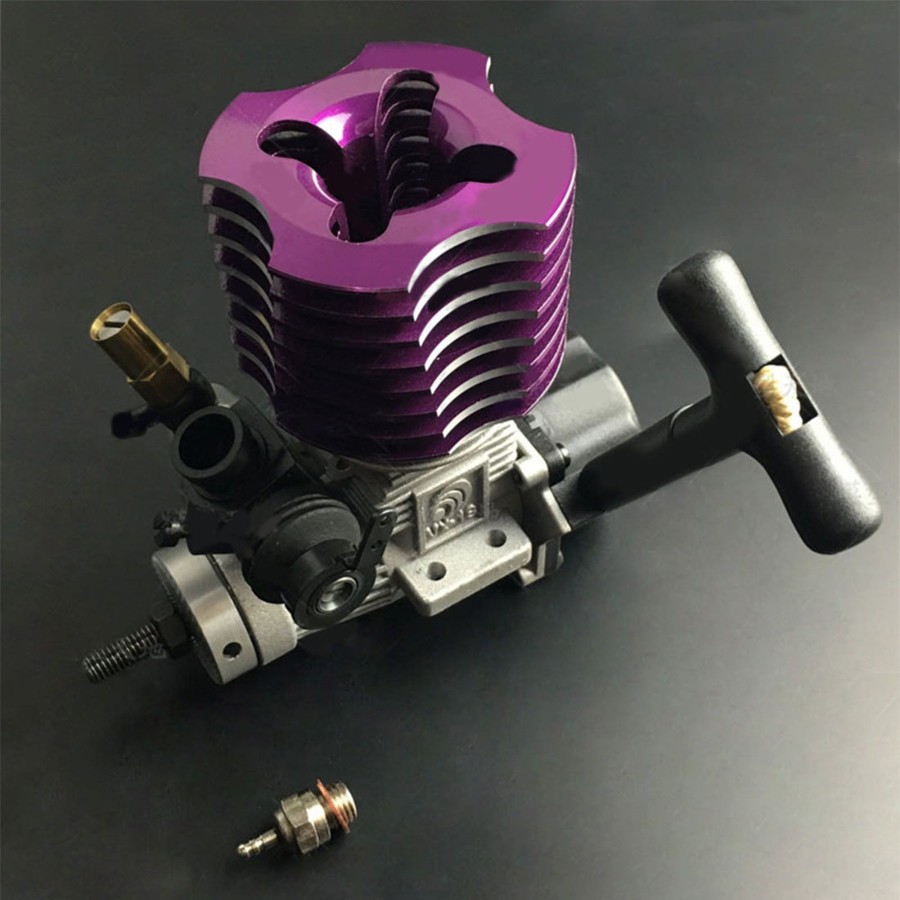 Rc Engine & Model enginediy | Zhongyang Vx Level 18 2.95Cc Methanol Engine With Spark Plug For Hsp/Tamiya/Kyosho/Hpi 1:10 Methanol Fuel Vehicle