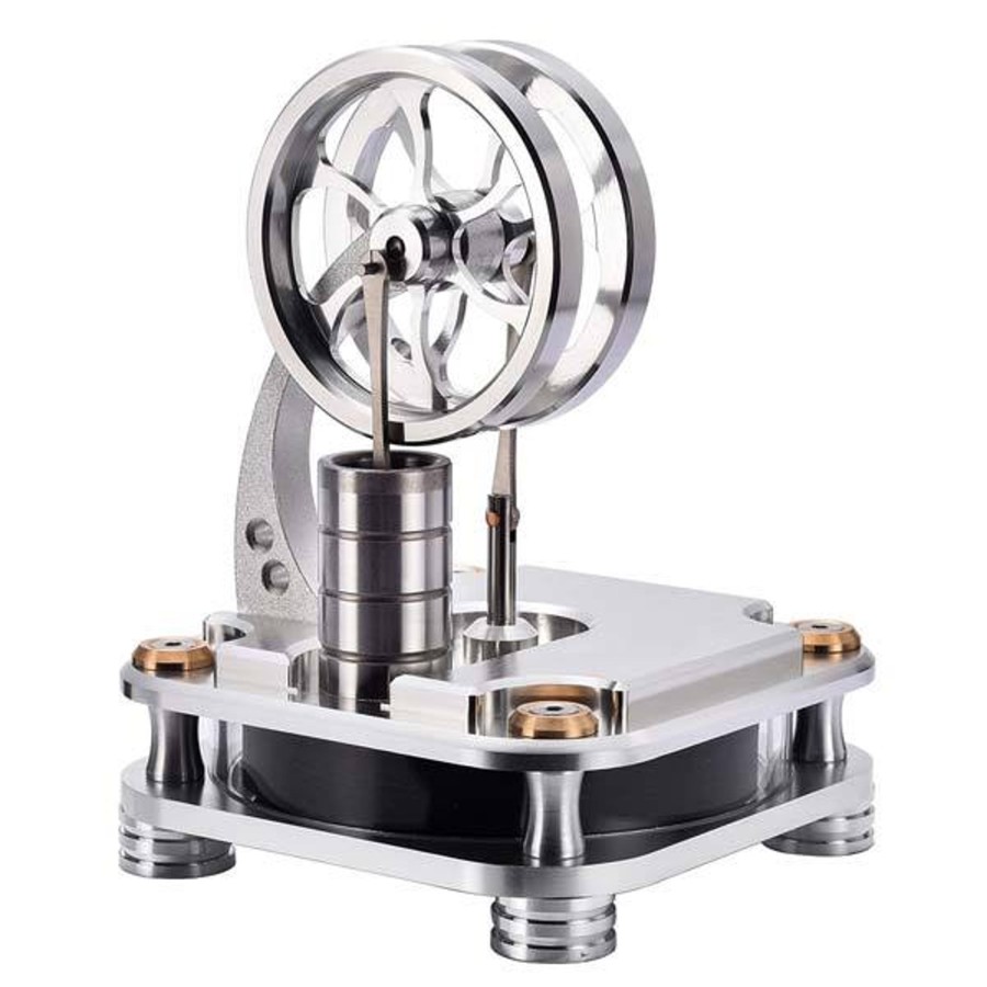 Model Engine enginediy Low Temperature Stirling Engine | Low Temperature Stirling Engine Stainless Steel Engine Model Toy For Intelligence Development