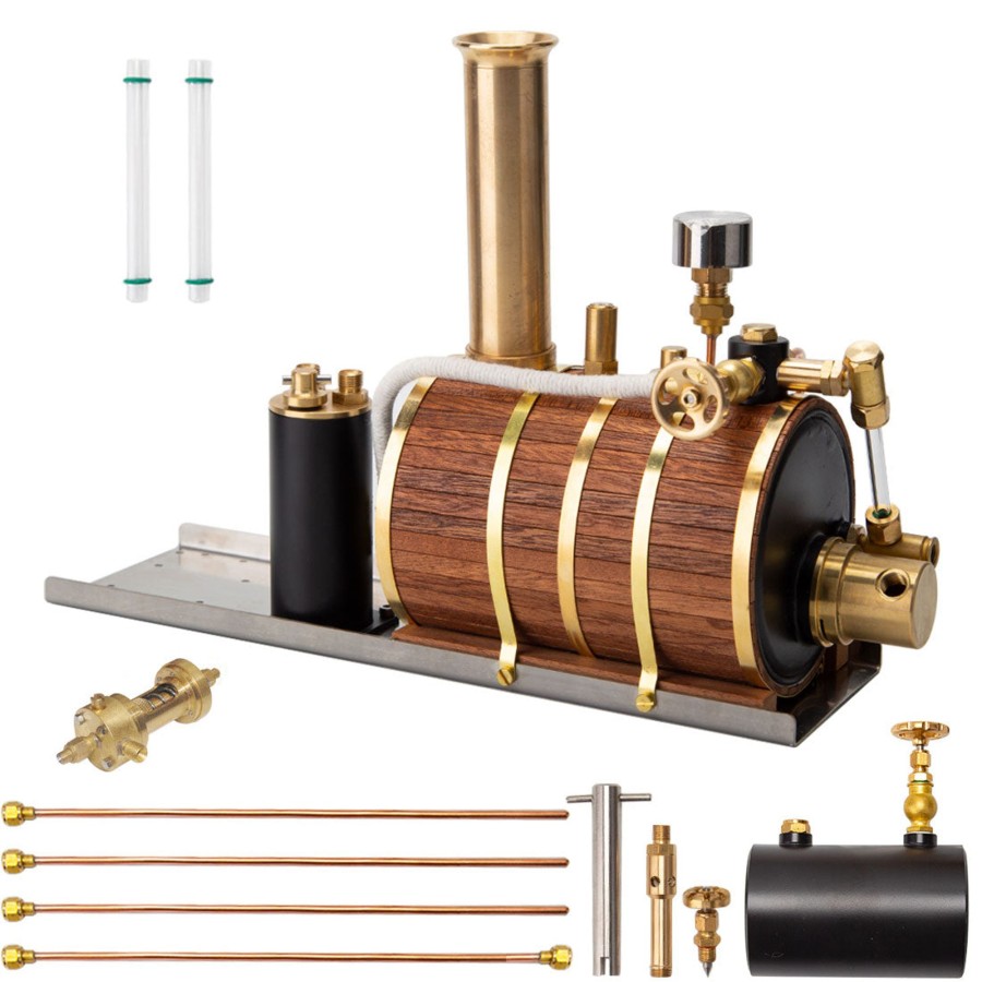 Diy Engine enginediy | 200Ml Steam Boiler Model Kit For Steam Engine And Steam Model Boat