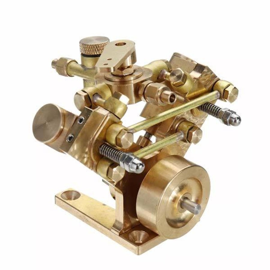 Diy Engine enginediy | Microcosm M2B Mini Steam Engine Kit 2 Cylinder Marine Steam Engine Stirling Engine Gift Collection