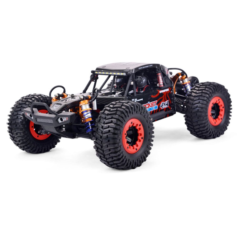 Rc Engine & Model Engine DIY | Zd Racing Rocket Dbx-10 1/10 4Wd 80Km/H 2.4G Rc Car Brushless Motor High-Speed Remote Control Desert Off-Road Vehicle With Spare Tire - Rtr