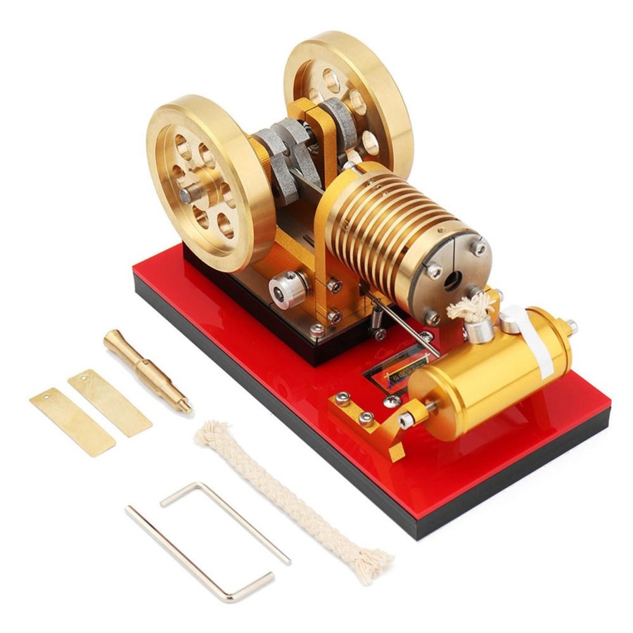 Diy Engine enginediy | Saihu Sh-02 Flame Eater Engine Vacuum Engine Model Educational Discovery Toy Kits