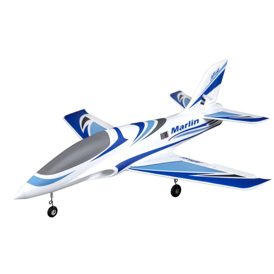 Rc Engine & Model Engine DIY | 64Mm Marlin Rc Plane Electric Airplanes Model Assembly Trainer Ducted Aircraft Fixed-Wing Aircraft - Pnp