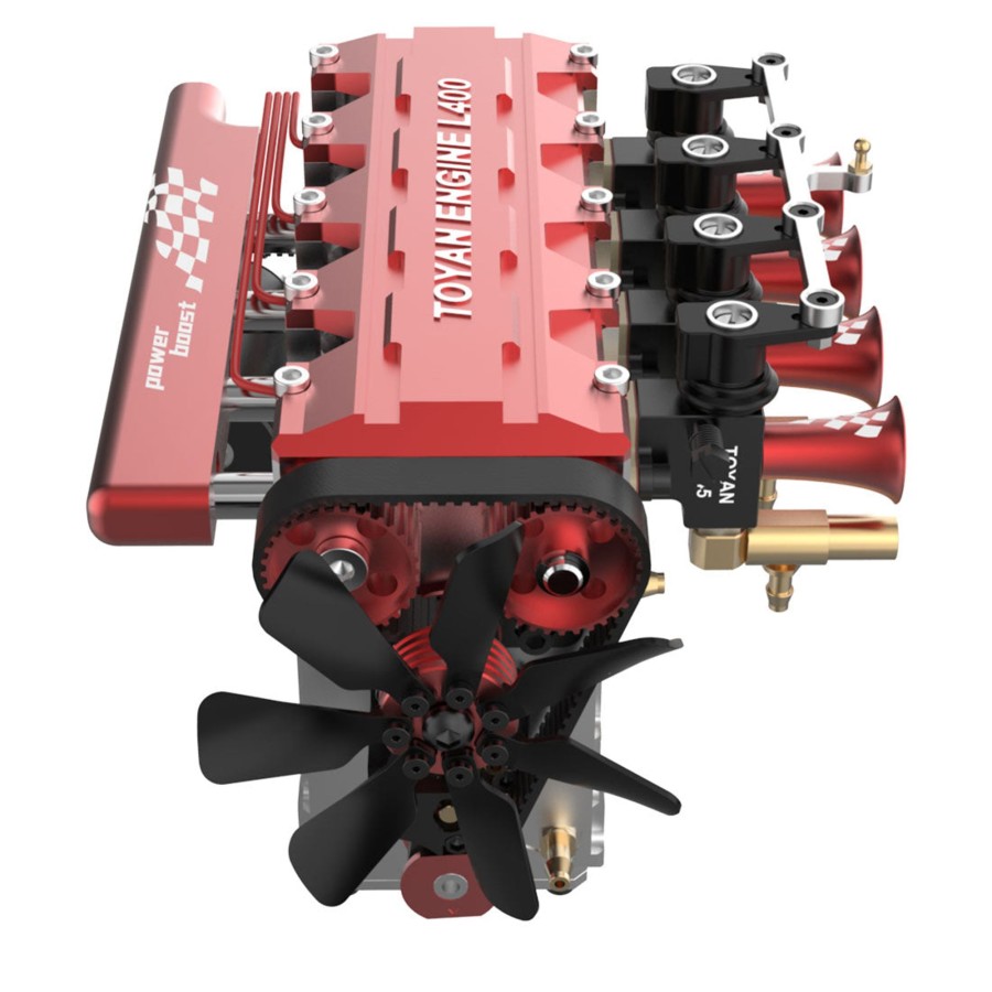 Rc Engine & Model enginediy | Toyan Fs-L400 Engine With Starter Kit, Stand And Accessories