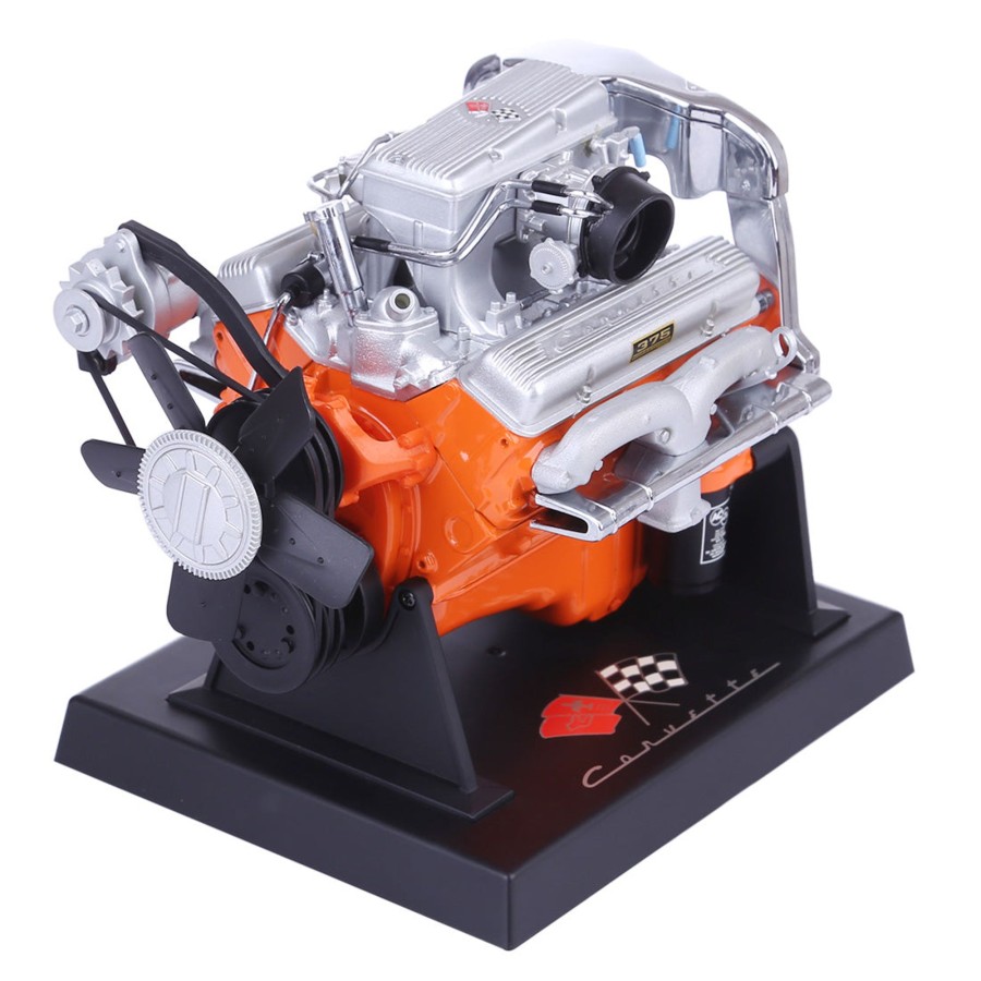 Stem Model Engine DIY | V8 Engine Model - Chevrolet Corvette V8 Mini Engine Model - Science Experiment Stem Toy For Gift Collection 1: 6 Engine - Enginediy