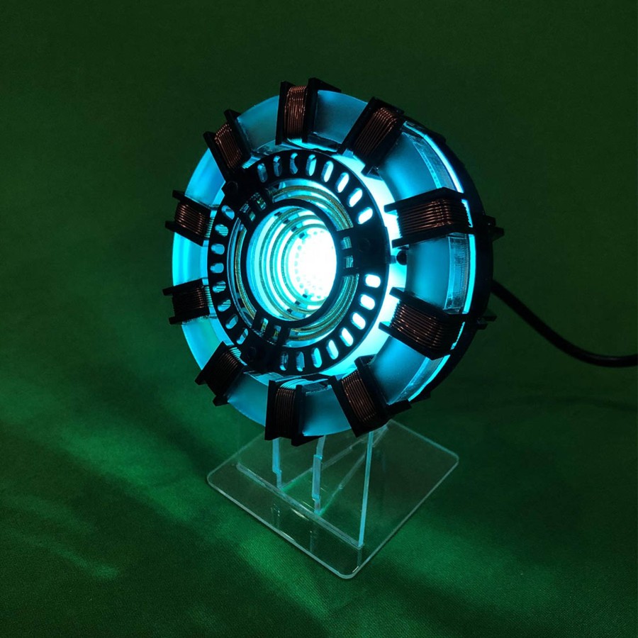 Stem Model enginediy | Tony Mk1 Arc Reactor Model Assembly Kit With Usb Power Cable & Light