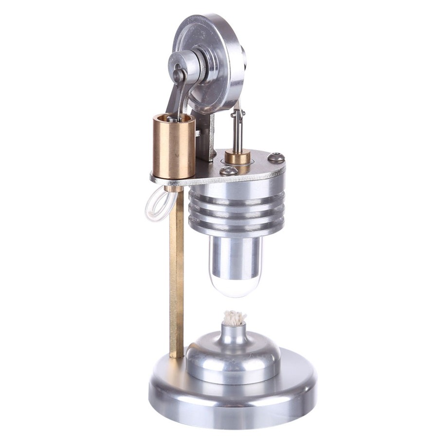 Diy Engine enginediy | Stirling Engine Kit Hot Air Vertical Piston Stirling Engine Model Educational Toy Enginediy