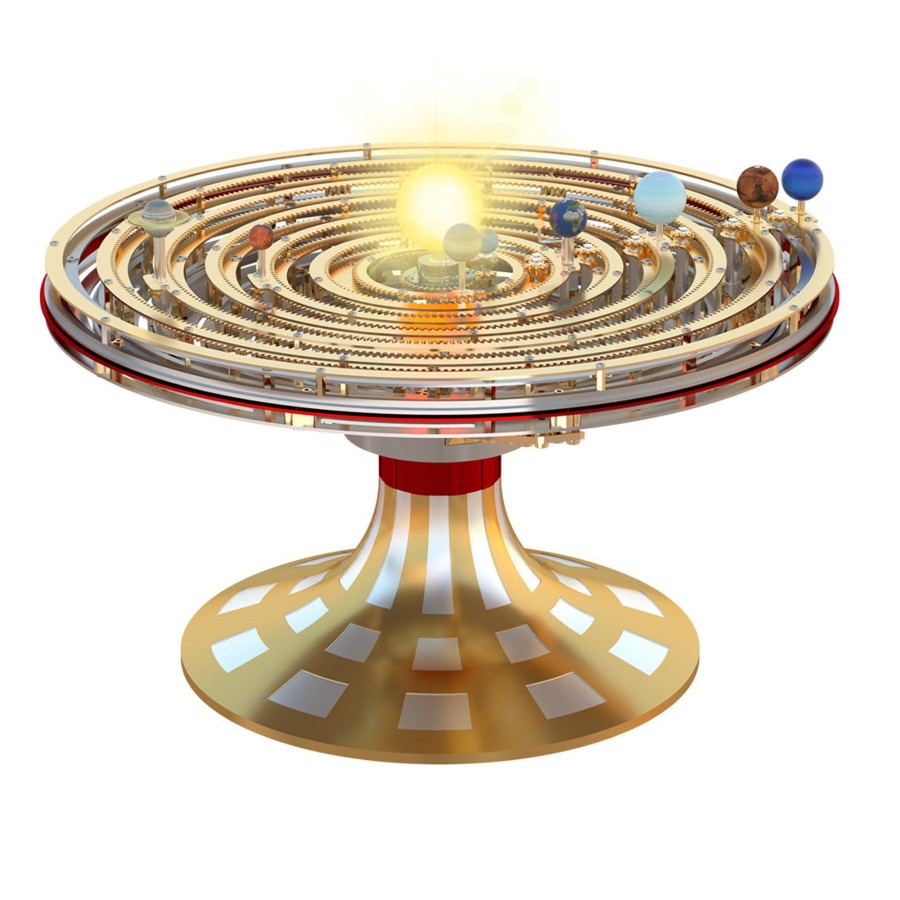 Stem Model Engine DIY | Orrery Solar System Planets That Works - Build Your Own Solar System Kit - Teching 350Pcs Metal Running Solar System Model With 8 Planets In Order (Presale)