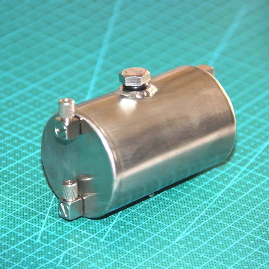 Accessories Engine DIY | 185Ml Metal Fuel Tank For Methanol Gasoline Engine Rc Engine