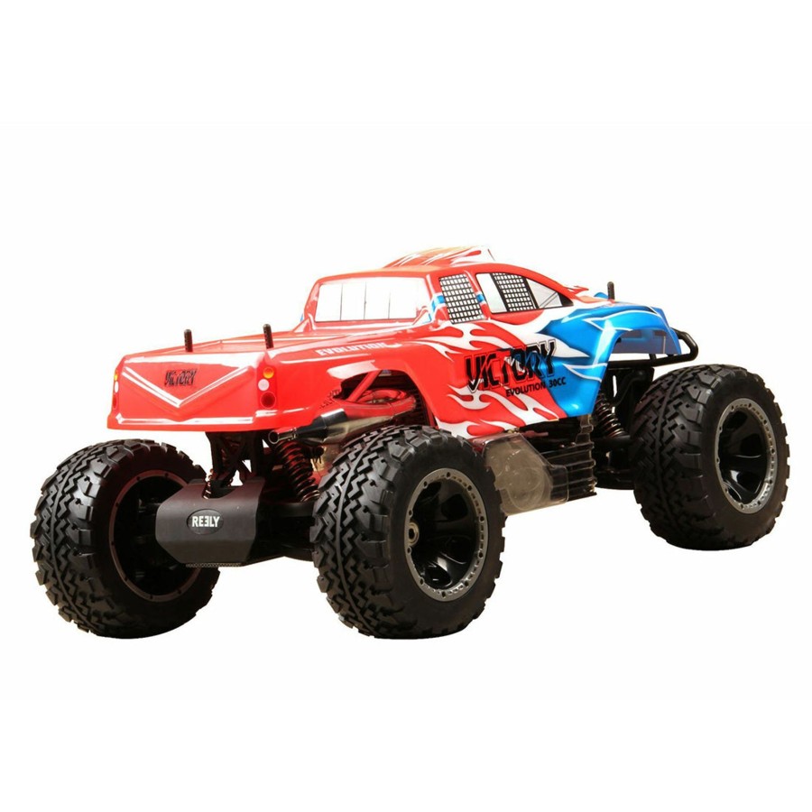 Rc Engine & Model Engine DIY | Fs Racing 11803 1:5 2.4G Rc Car 4Wd 80Km/H High Speed Monster Trucks 30Cc Gasoline Engine - Rtr