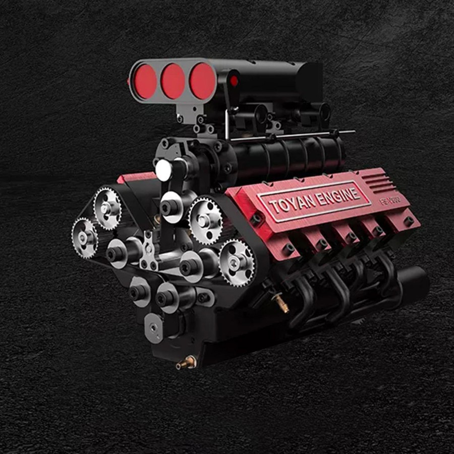 Rc Engine & Model enginediy | Supercharger For Toyan V8 Engine - Toyan Original