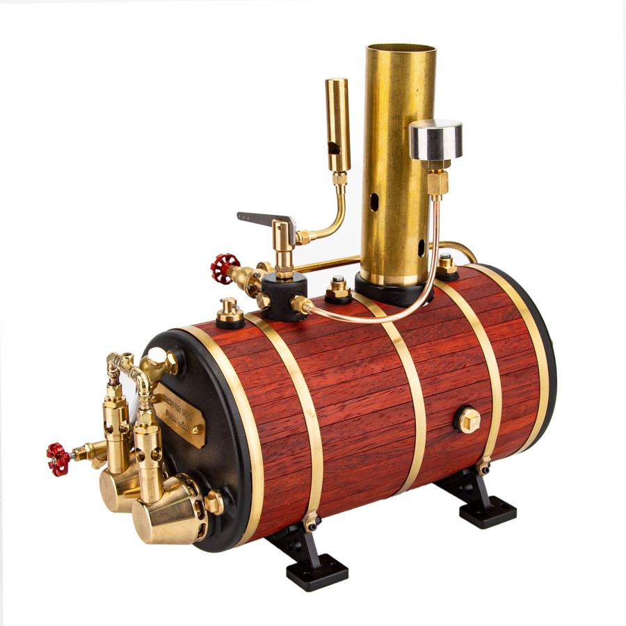 Model Engine enginediy | Kacio Ws100L 850Ml Horizontal Steam Boiler For Model Ship Steam Engine