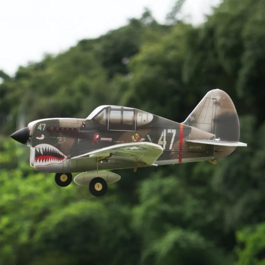 Rc Engine & Model EngineDIY | Minimumrc P-40 Warplane, 2.4G Rc, 4Ch, Fixed-Wing Airplane Model, Art-Tech Toy