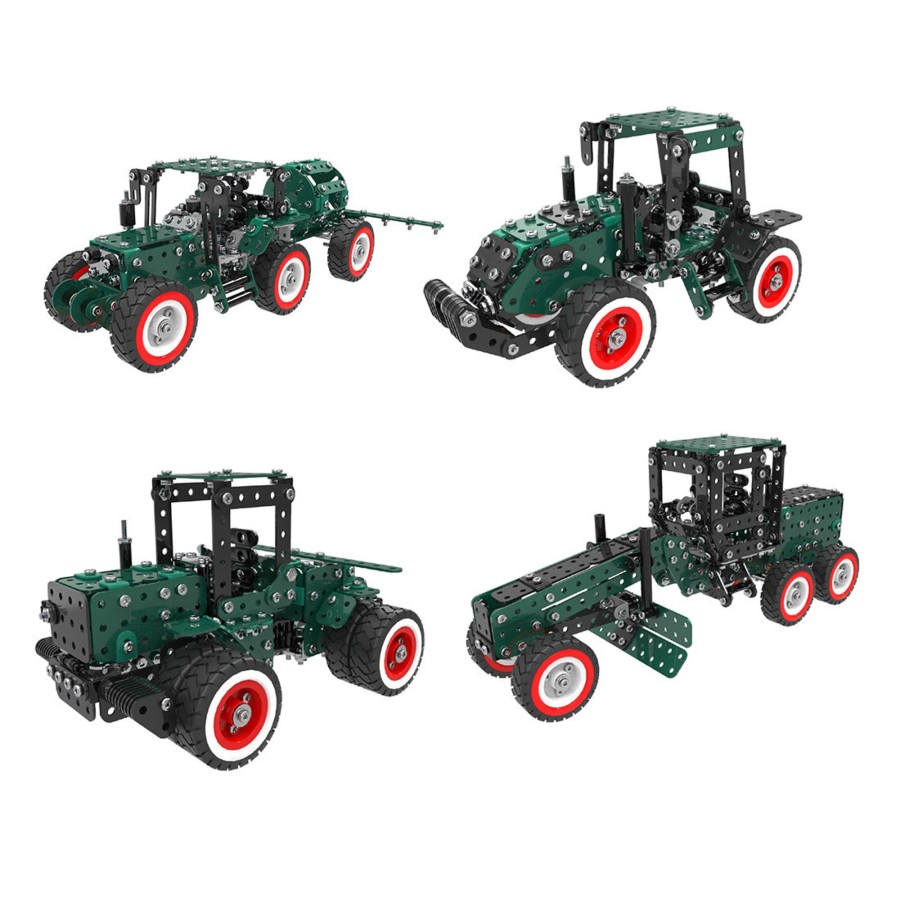 Diy Engine Engine DIY | 3D Metal Puzzle Diy Metal Assembly Toy Agricultural Series Combination-1375Pcs+