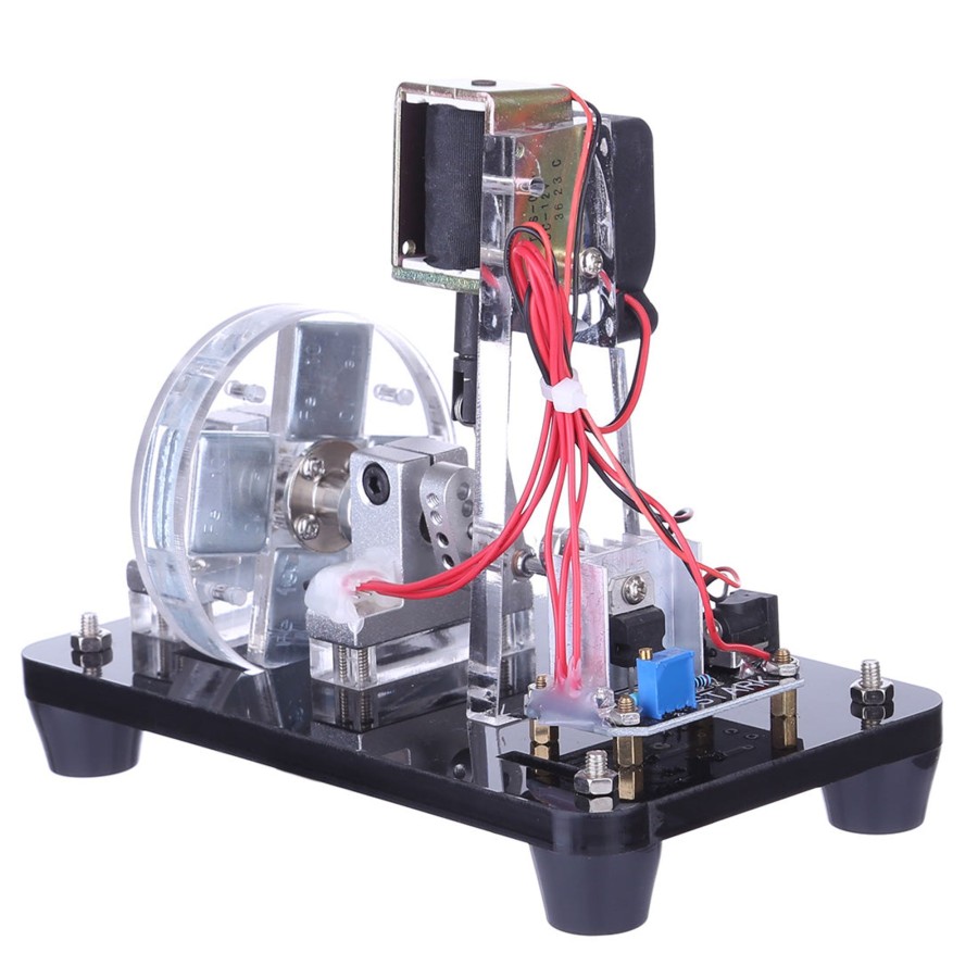 Stem Model enginediy | Stark High Power Single Coil Electromagnet Reciprocating Motor Physical Experiment Model