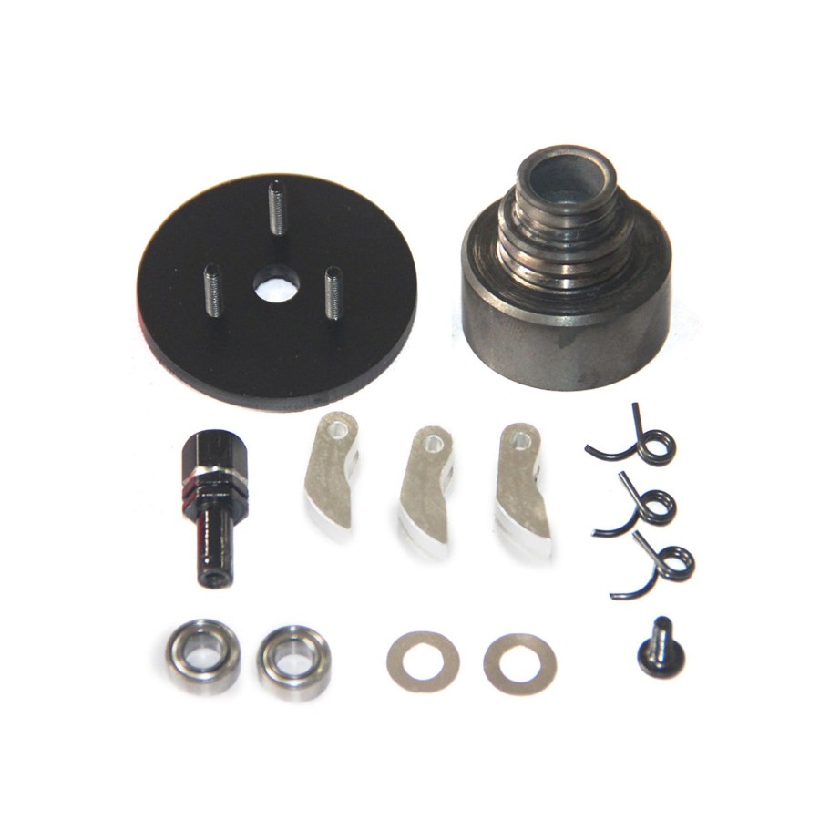 Accessories Engine DIY | Double V Slot Pulley Clutch Assembly Rc Model Ship Upgrade Parts For Toyan Fs-L400 Inline Four-Cylinder 4-Stroke Water-Cooled Nitro Engine Model