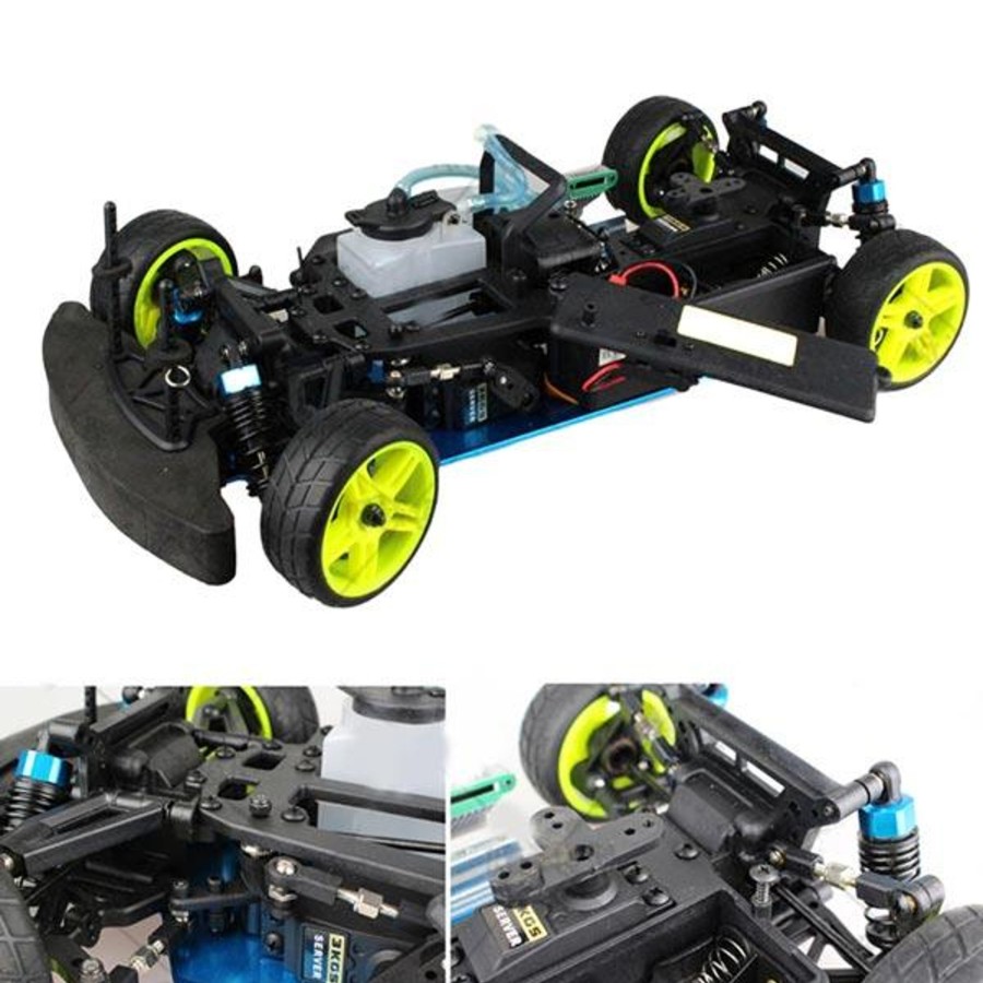 Rc Engine & Model enginediy | 1:10 Hsp 94122 Drift Rc Car Chassis Frame Kit - Compatible With Toyan Engine