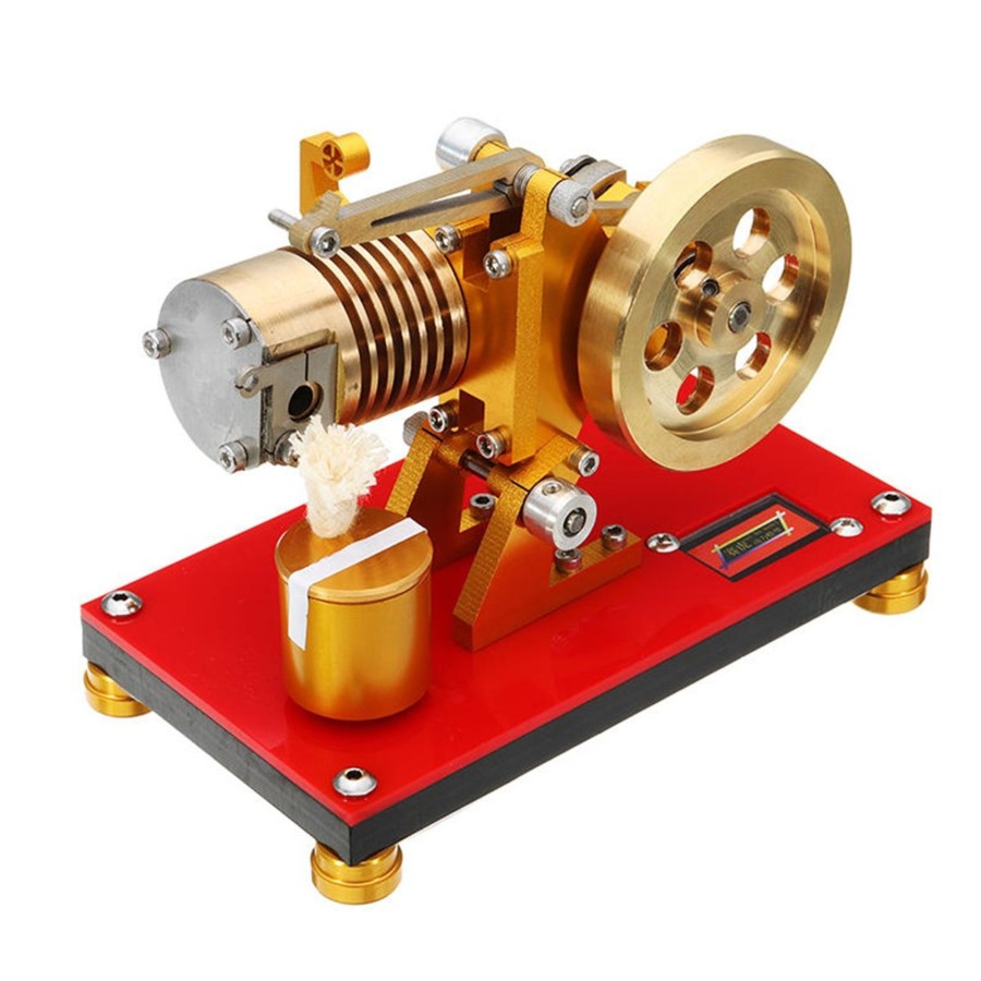 Model Engine enginediy Stirling Engine & Parts | Saihu Sh-05 Vacuum Engine Fame Eater Engine 2000Rpm Flame Licker Engine Model Educational Toy