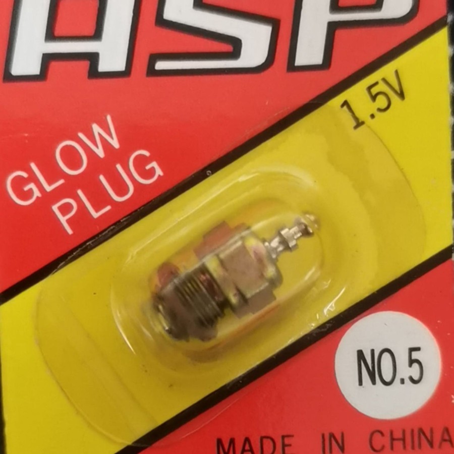 Accessories Engine DIY | No.5 Glow Plug 1.5V For Nr200 Methanol Engine Model (China Asp)