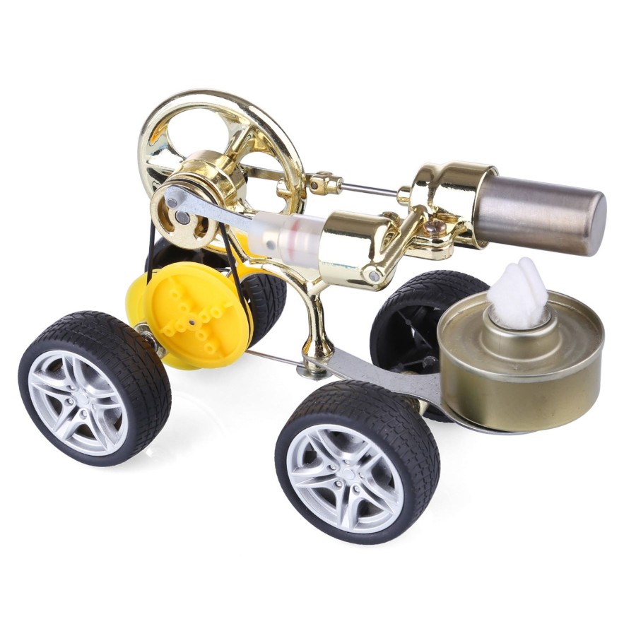 Model Engine enginediy Stirling Engine Vehicle | Stirling Engine Motor Driving Car Model Educational Toy