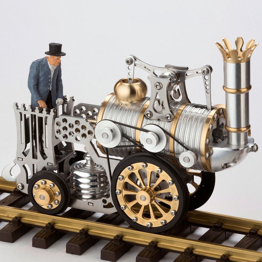 Model Engine Engine DIY Stirling Engine & Parts | Track For Stirling Engine Steam Train Model (Sku: 33Ed3048587)