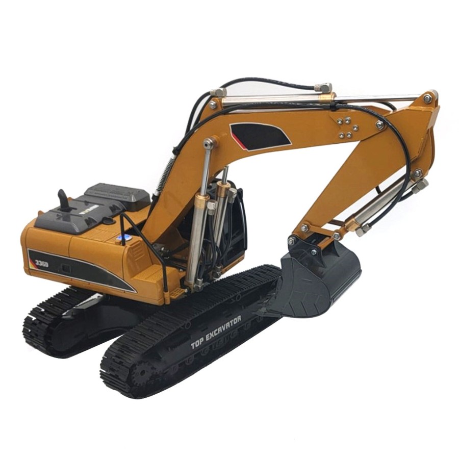 Rc Engine & Model Engine DIY | 1/18 2.4G Rc Excavator Radio Control Hydraulic Excavator Construction Model With 7800Mah Lithium Battery - Rtr