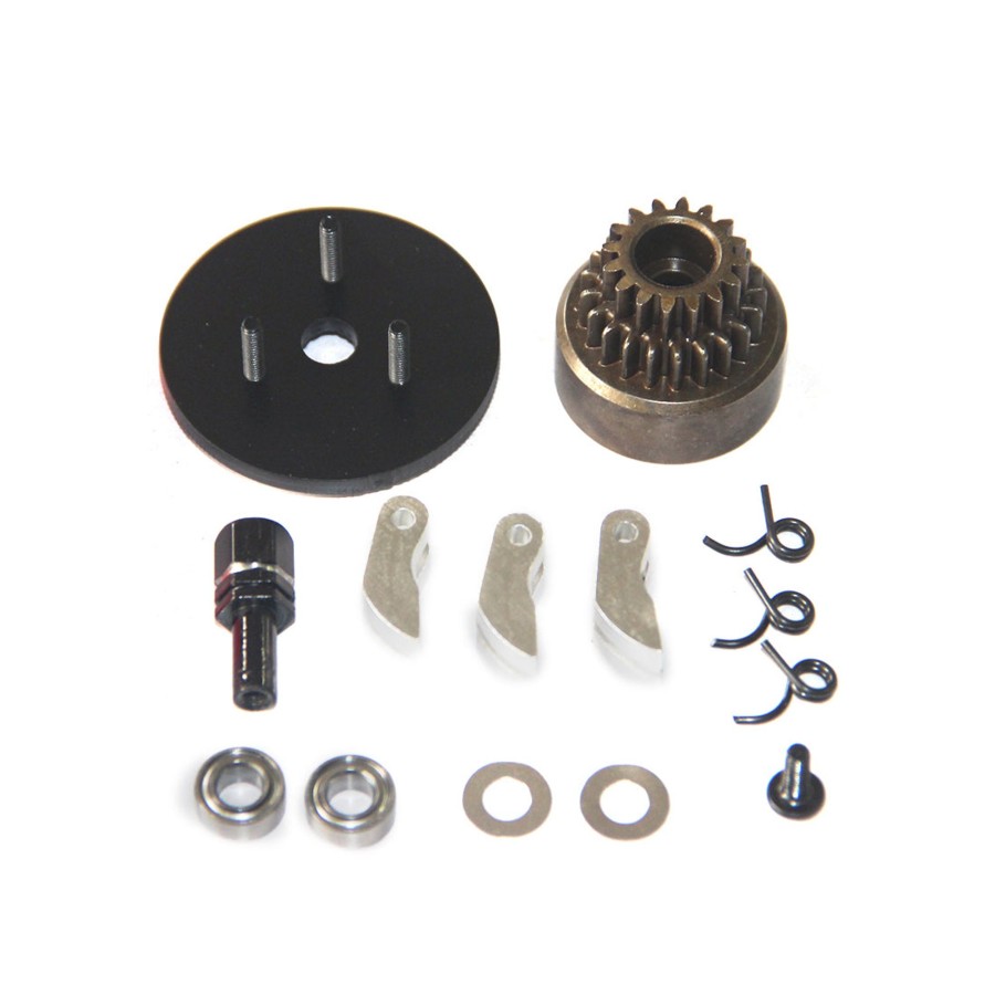 Accessories Engine DIY | Double Gear Clutch Assembly Rc Model Ship Upgrade Parts For Toyan Fs-L400 Inline Four-Cylinder 4-Stroke Water-Cooled Nitro Engine Model