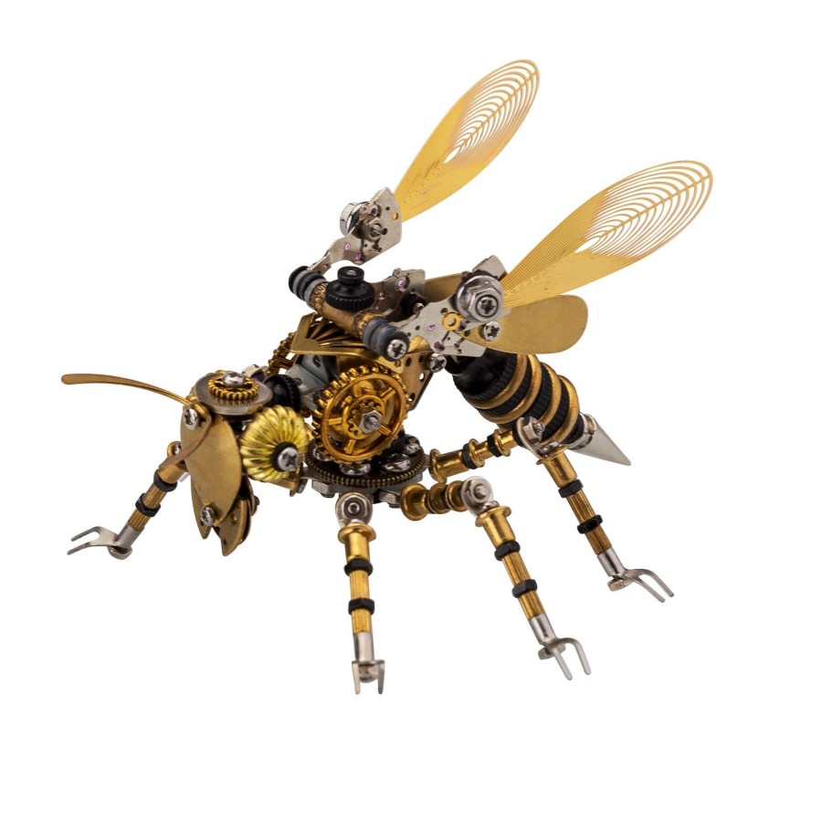 Diy Engine enginediy | 300Pcs+ 3D Steampunk Insect Assembling Model Mechanical Wasp Assembling Pack