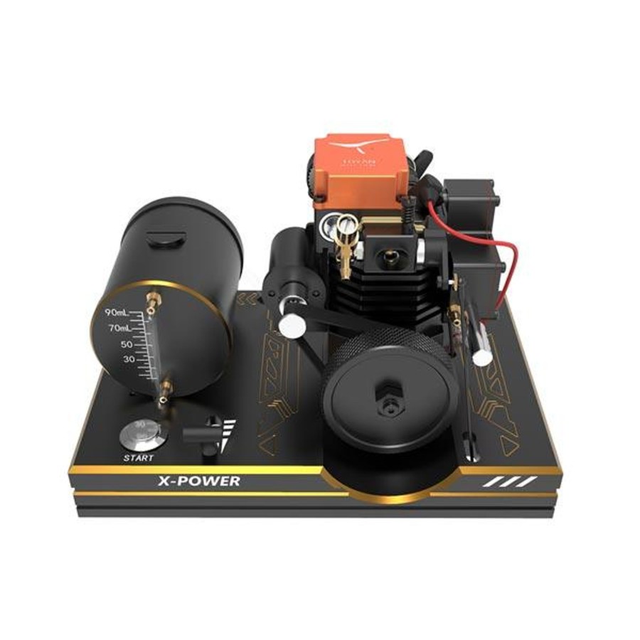 Rc Engine & Model enginediy | Toyan Engine Base Mount For Fs-S100 Fs-S100G Full Metal Bracket With Tank, Battery Box, One Key Start Button, Ect.