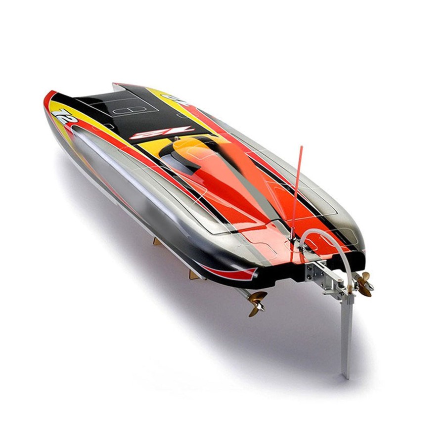 Rc Engine & Model Engine DIY | Tfl 1122 Electric Brushless Single Motor Cat Catamaran Rc Boat Model With 3674/2075Kv Brushless Motor And 120A Esc - Artr Version