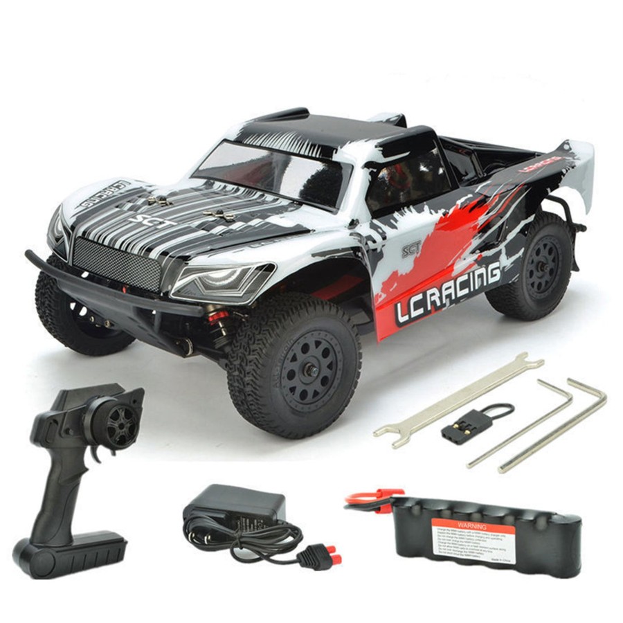 Rc Engine & Model Engine DIY | Lc Racing Emb-Sch 1:14 2.4G 50+Km/H 4Wd Brushless Rc Car Rc Off-Road Short Truck - Rtr