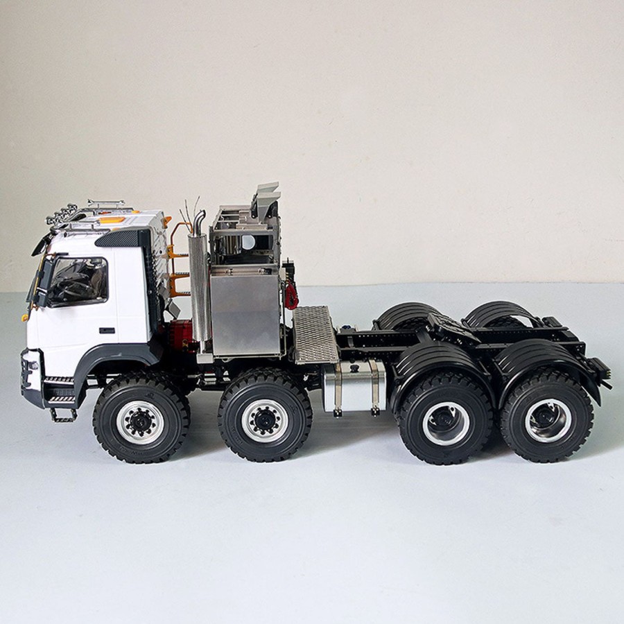 Rc Engine & Model Engine DIY | Jdmodel Jdm-136 1/14 8X8 Electric Rc Off-Road Truck Crawler Vehicle Heavy Trailer Truck Remote Control Construction Vehicle Model